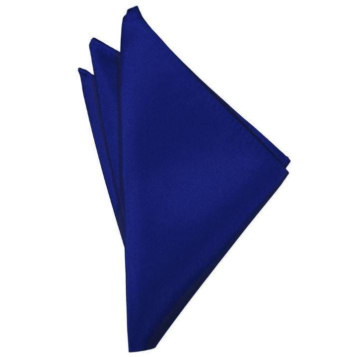 Mens Royal Blue Suit Pocket Square