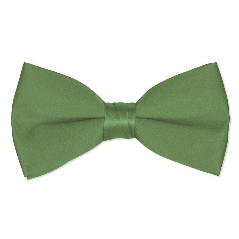 Mens Clover Green Pre Tied Bow Tie