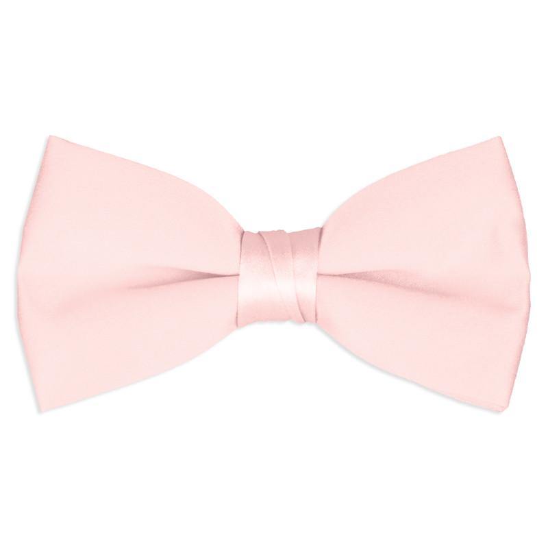 Mens Light Pink Pre Tied Bow Tie