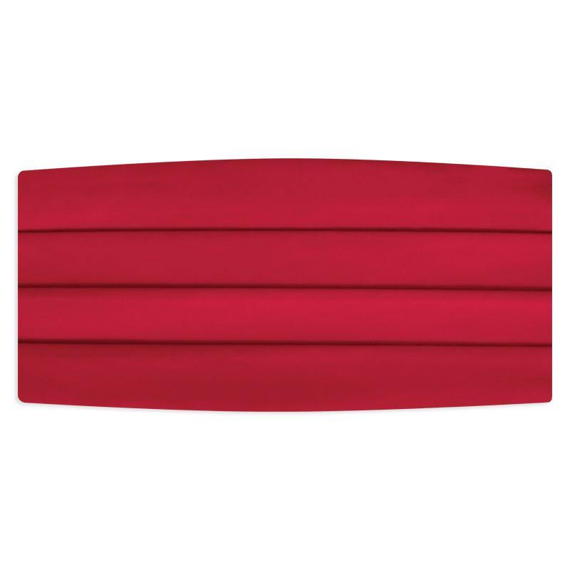 Mens Red Cummerbund