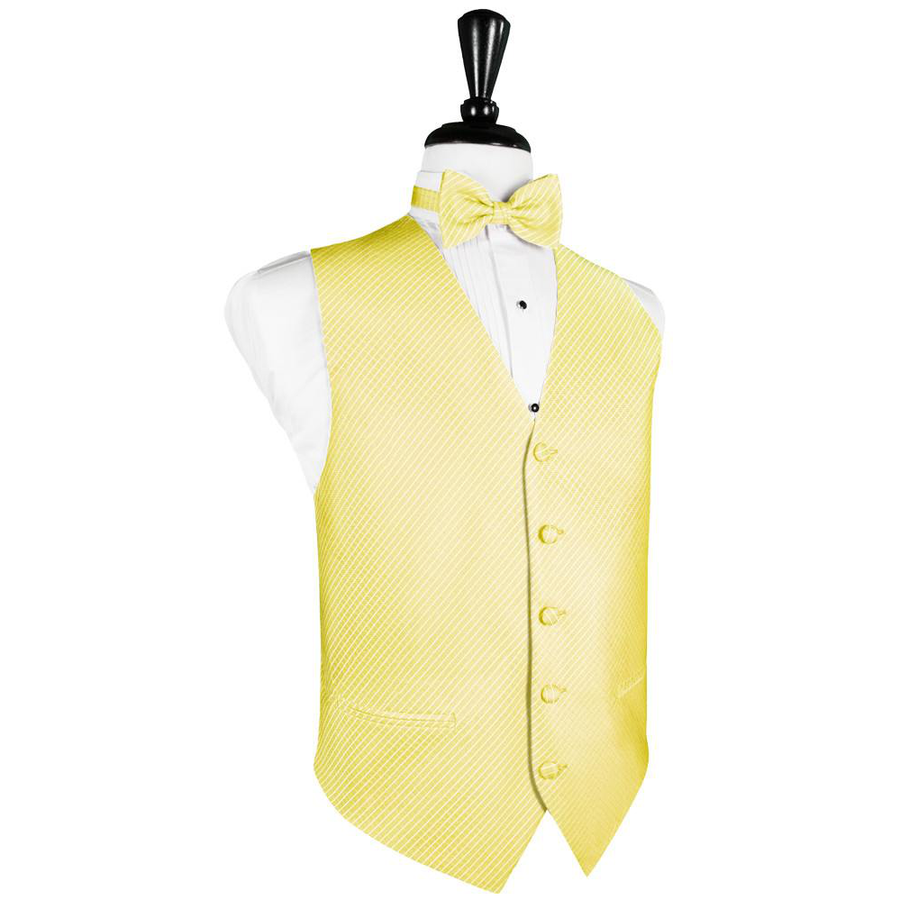 Dress Form Displaying a Buttercup Palermo Mens Wedding Vest