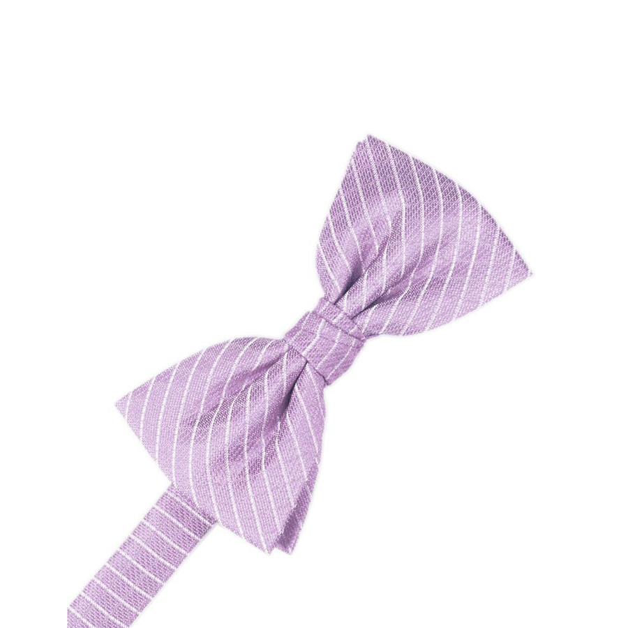 Mens Diamond Grid Pattern Lavender Pre Tied Bow Tie