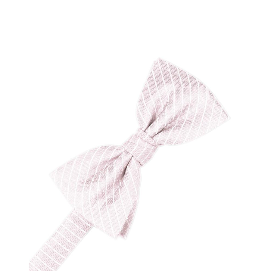 Mens Diamond Grid Pattern Pink Pre Tied Bow Tie
