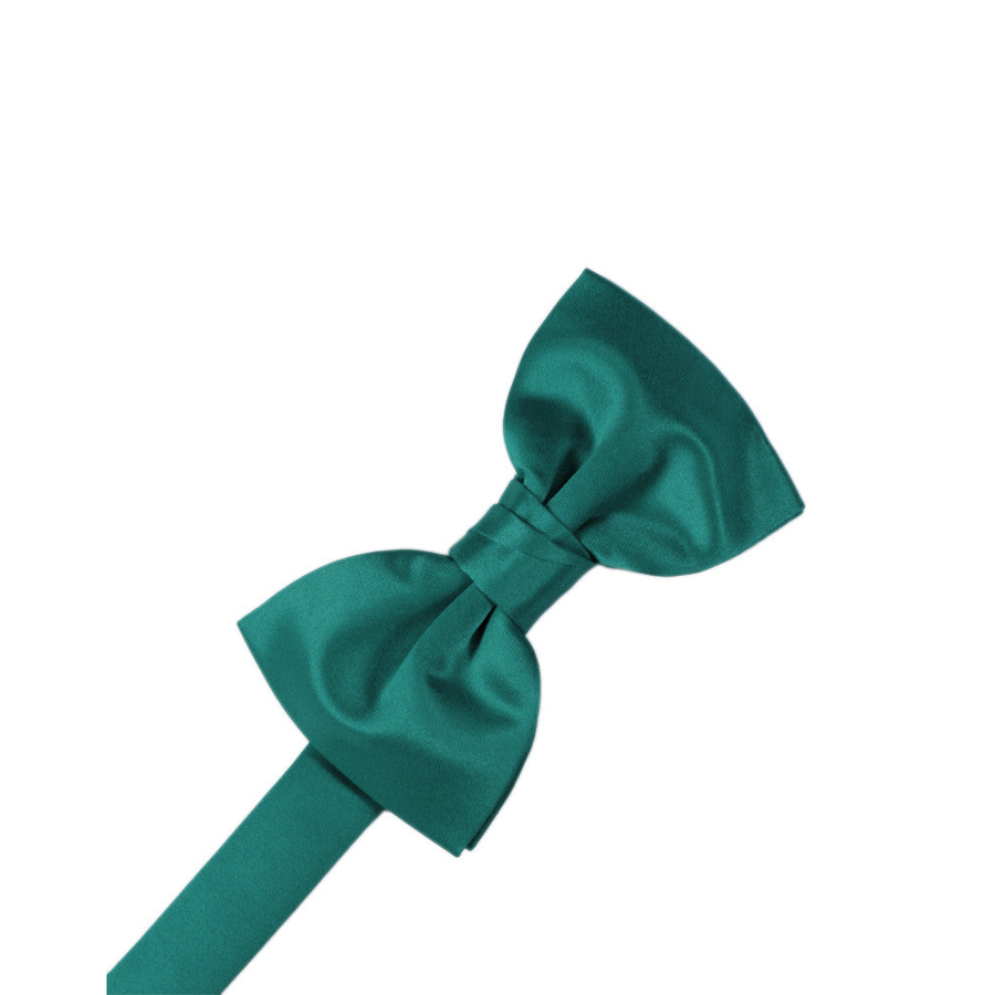 Mens Satin Jade Bow Tie