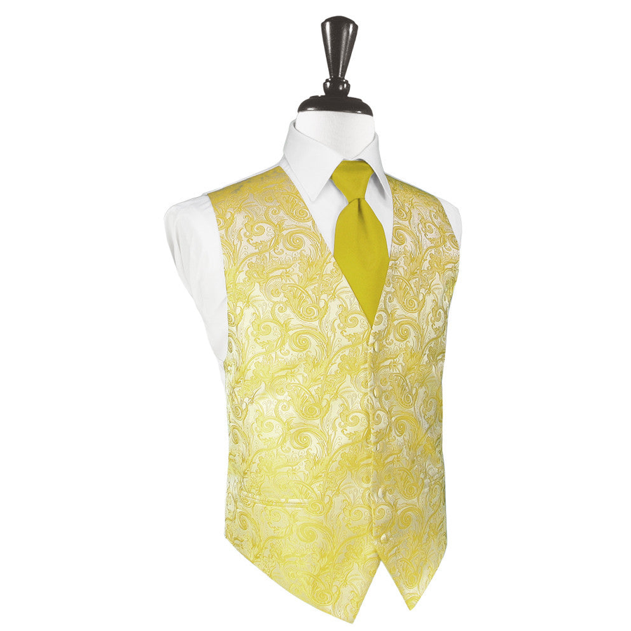 Dress Form Displaying A Willow Tapestry Mens Wedding Vest With Tie