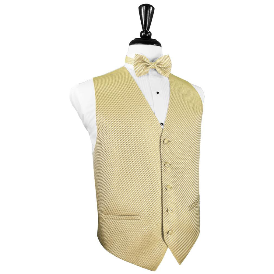 Dress Form Displaying A Honeymint Venetian Mens Wedding Vest