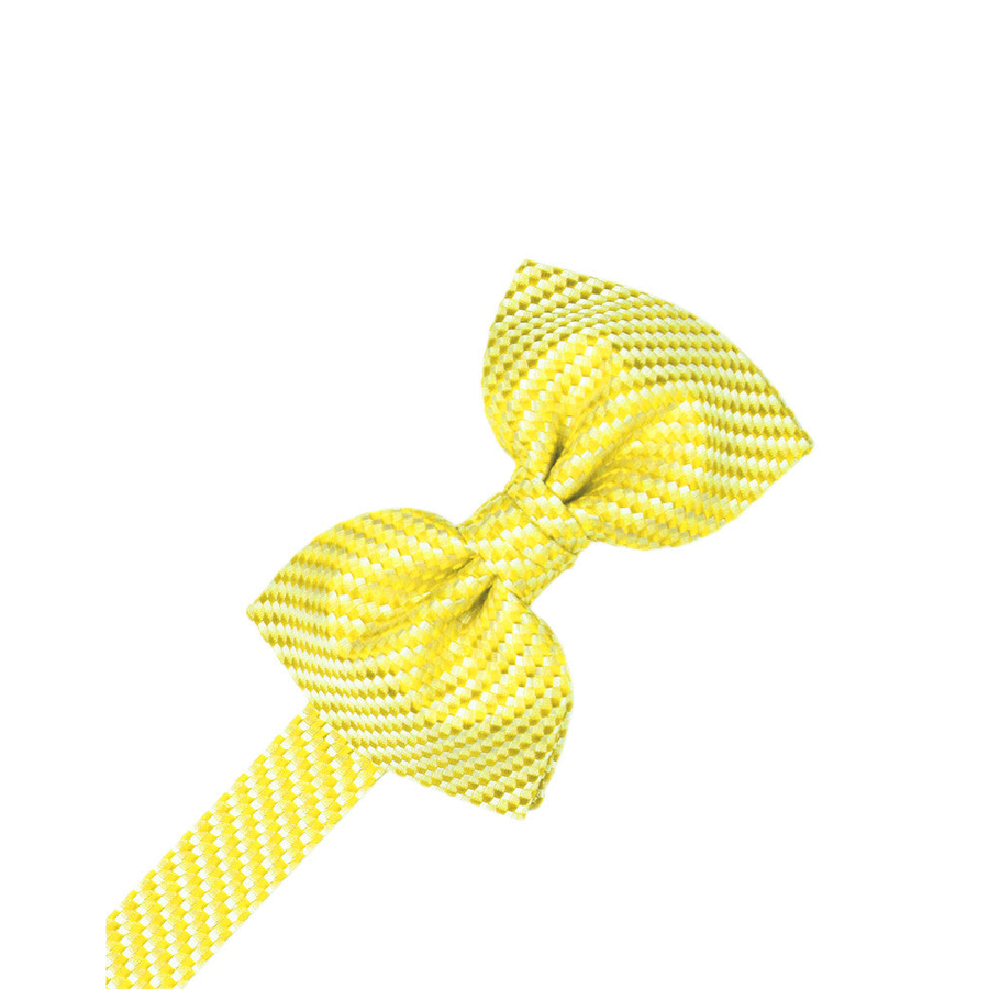 Mens Venetian Lemon Pre Tied Bow Tie